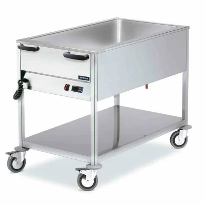 DISTFORM - Chariot bain-marie 4 GN 1/1 1425x670x880
