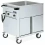 DISTFORM - Chariot bain-marie avec réserve chaude 2 GN 1/1