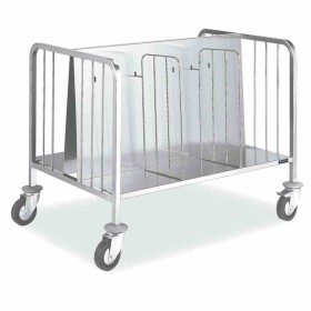 DISTFORM - Chariot de rangement d'assiettes et de plateaux 1165x785x850