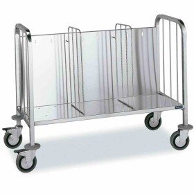 DISTFORM - Chariot de rangement d'assiettes et de plateaux simple 1165x570x850