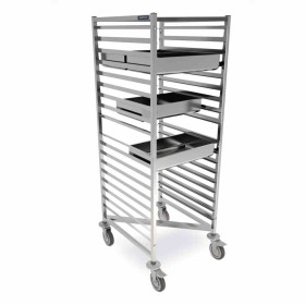 DISTFORM - Chariot emboîtable GN 2/1 670x750x1720 (18 paires de glissières)