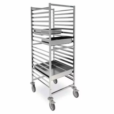 DISTFORM - Chariot GN 2/1 haut 660x750x1700
