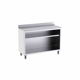 DISTFORM - Table comptoir 2500x600x1050 1 étagère intermédiaire