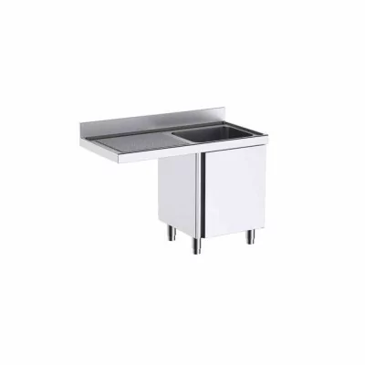 DISTFORM - Meuble à portes avec plonge L147651I 1400x700 et espace pour lave-vaisselle