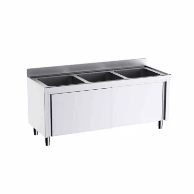 DISTFORM - Meuble à portes avec plonge L1875530 1800x700