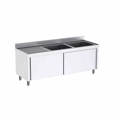 DISTFORM - Meuble à portes avec plonge L217652I 2000x700