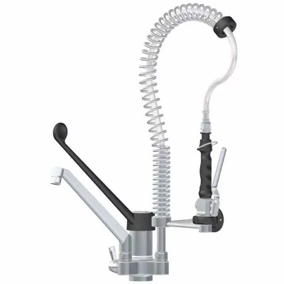 DISTFORM - Robinet douche eau froide et chaude H. 600 mm robinet gérontologie