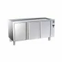 DISTFORM - Meuble chauffant 1200x700x850 2 glissières GN 1/1 portes battantes