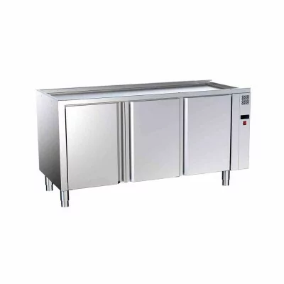 DISTFORM - Meuble chauffant avec glissières GN 1/1 1600x700x850