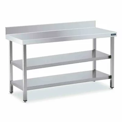 DISTFORM - Table adossée 2800x700 avec 2 étagères