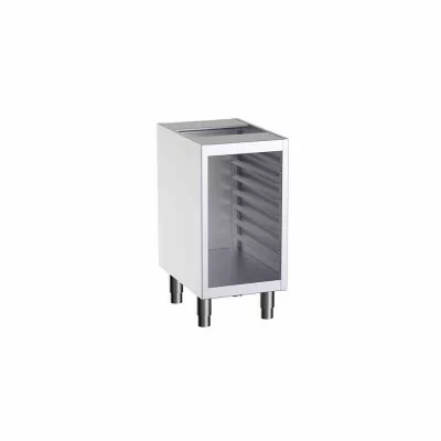 DISTFORM - Meuble adossé avec 1 support de glissières 600x400 - 500x700x850