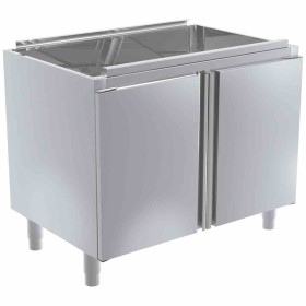 DISTFORM - Meuble avec portes battantes 600x600 pour bac
