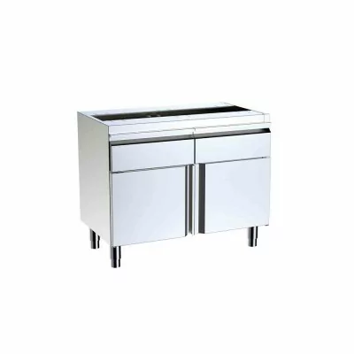 DISTFORM - Meuble avec portes battantes et tiroirs 1000x700x850