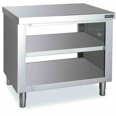 DISTFORM - Meuble central 2400x600x850 ouvert sur deux côtés