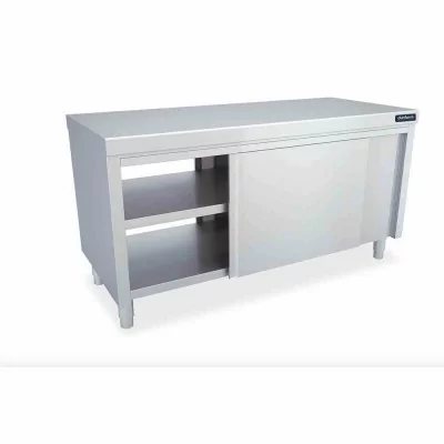 DISTFORM - Meuble central1000x600x850 portes coulissantes traversantes