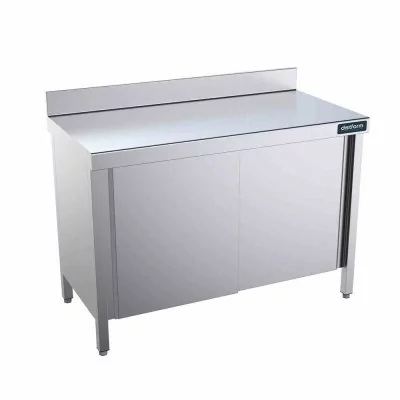 DISTFORM - Table adossée avec portes 2600x900