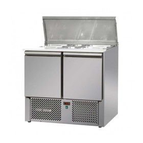 NOSEM - Déclassé - Mini saladette positive +4/+10°C - 2 portes - Prof. 700 mm