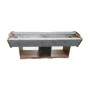 FURNOTEL - Déclassé - Buffet mixte central - 2 x 3 bacs GN1/1