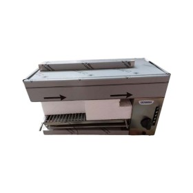 TECNOINOX - Déclassé - Salamandre gaz traversante - Grille 575 x 400 mm