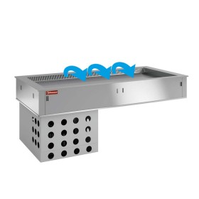 DIAMOND - Fin de série - Élément top réfrigéré ventilé 4x GN 1/1