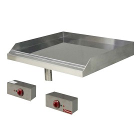 DIAMOND - Déclassé - Plaque de cuisson lisse électrique chromé à encastrer