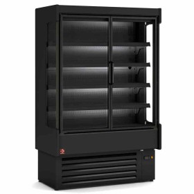 DIAMOND - Fin de série - Vitrine murale réfrigérée ventilée avec groupe portes battantes L. 1935 mm