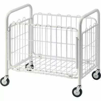 DIAMOND - Panier à linge sur roues, pliant L. 780 mm