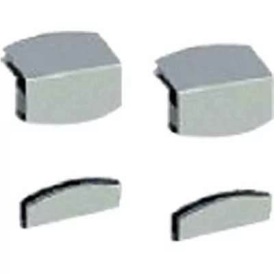 DIAMOND - Kit de 2 fixations pour vitre frontale pare haleine (4 pcs)