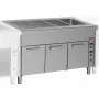 DIAMOND - Élément bain-marie sur armoire chauffante 4x GN1/1