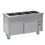 DIAMOND - Élément bain-marie sur armoire chauffante 6 GN1/1