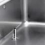 DIAMOND - Élément bain-marie sur armoire neutre 3 GN1/1