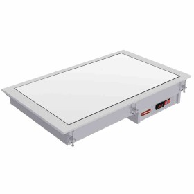 DIAMOND - Élément vitrocéramique blanche 3x GN1/1