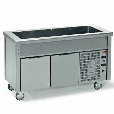 DIAMOND - Élément à cuve réfrigérée sur armoire réfrigérée L. 1500 mm