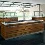 DIAMOND - Élément cuve/vitrine 3 niveaux fermée, réfrigéré, ventilé, 5x GN1/1 (sans unité)