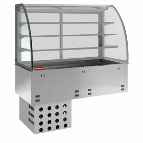DIAMOND - Élément cuve/vitrine sur 3 niveaux fermée, réfrigéré, ventilé, 4x GN1/1