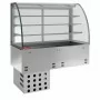 DIAMOND - Élément cuve/vitrine sur 3 niveaux fermée, réfrigéré, ventilé, 4x GN1/1