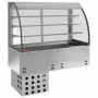 DIAMOND - Élément cuve/vitrine sur 3 niveaux ouverte (rideau), réfrigéré, ventilé, 4x GN1/1