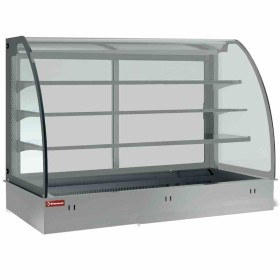 DIAMOND - Élément top/vitrine 3 niveaux fermée, réfrigéré, ventilé, 5x GN1/1 (sans unité)