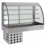 DIAMOND - Élément top/vitrine sur 3 niveaux ouverte (rideau), réfrigéré, ventilé, 4x GN1/1