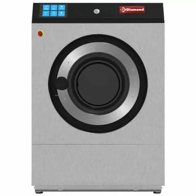DIAMOND - Lave-linge à sceller inox 23 kg, avec TOUCH SCREEN