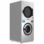 DIAMOND - Lave-linge à super essorage 18 kg (électrique) + séchoir rotatif 18 kg (gaz) TOUCH SCREEN
