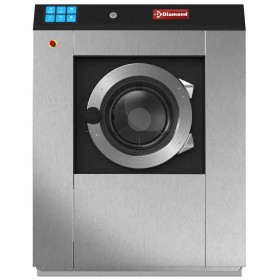 DIAMOND - Lave-linge à super essorage, 23 kg inox 24 kW