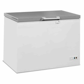 COMBISTEEL - Congélateur bahut couvercle inox 305 L