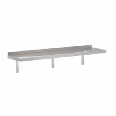 COMBISTEEL - Étagère murale en inox inclus consoles 2000 x 300 x 320 mm