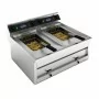 COMBISTEEL - Friteuse posable électrique 2x 12 L 2x 6 kW