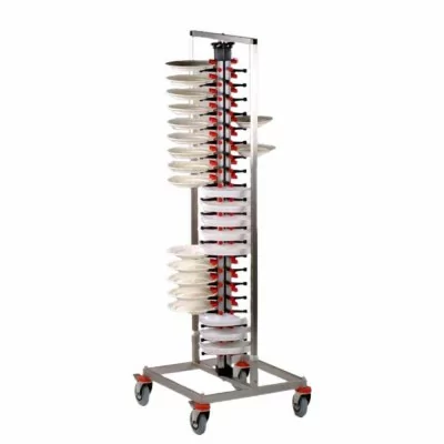 COMBISTEEL - Porte-assiettes dressées trolley 84