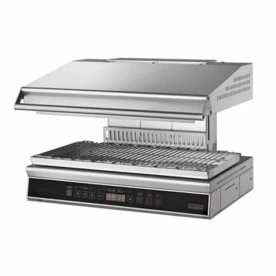 GIORIK - Salamandre écran tactile 735 x 580 x 520 mm