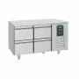 COMBISTEEL - Table réfrigérée positive 4 tiroirs ENERGY LINE L. 1400 mm P. 700 mm