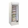 COMBISTEEL - Congélateur 1 porte en verre blanc 578 L