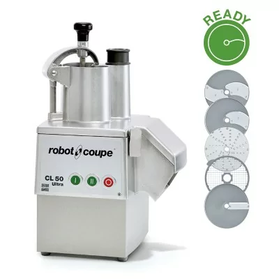 ROBOT-COUPE - Coupe-légumes 2 vitesses 400 V CL50ULTRA-2V 2,2 L + 5 disques